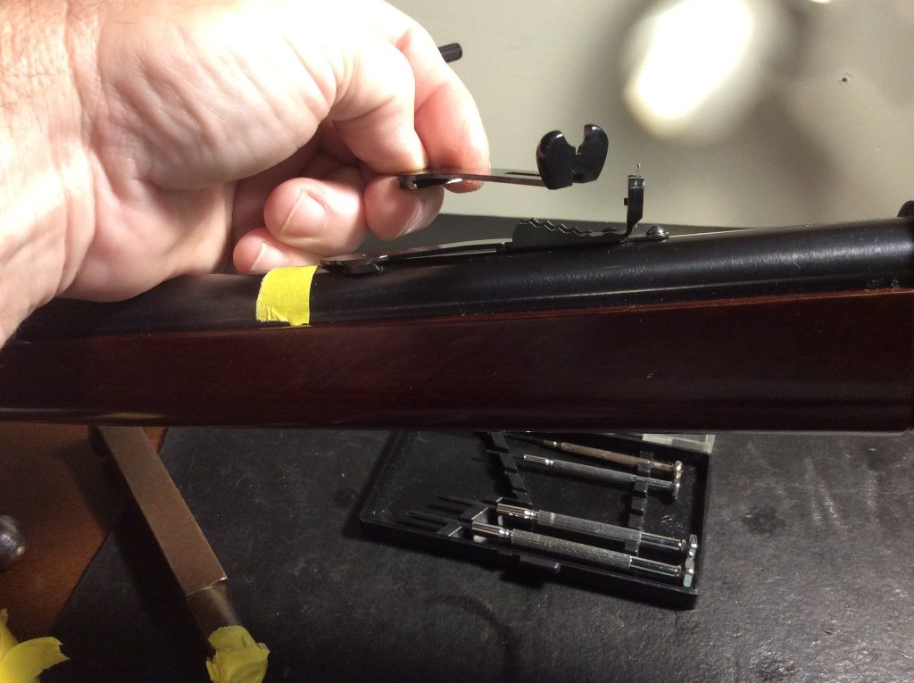 Uberti High Wall sight with Henry sight in place.jpg