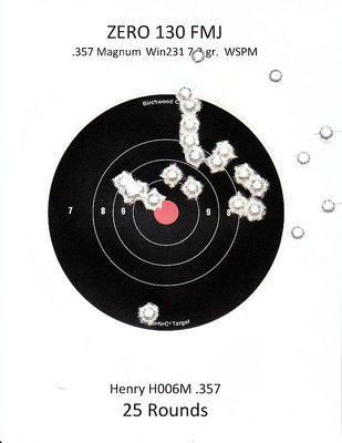 Henry Big Boy .357 Target 2 25 rounds