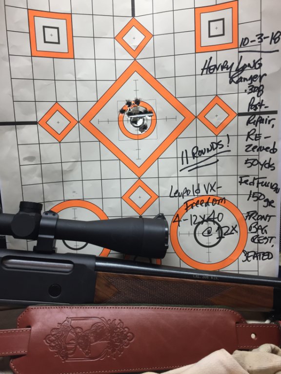 Henry LR 308 Fixed, Zeroed Range Trip Oc t4 2018 002.JPG