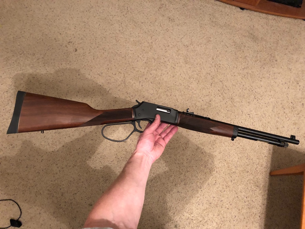 The rifle.