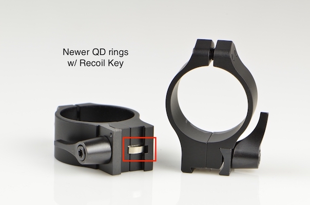 Alternative QD rings…would this recoil key work with Skinner base?