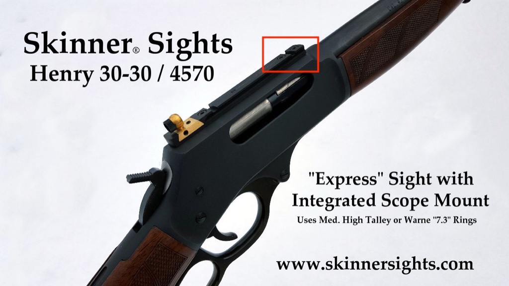 Skinner Express w/ Scope Mount – recoil slot outlined
