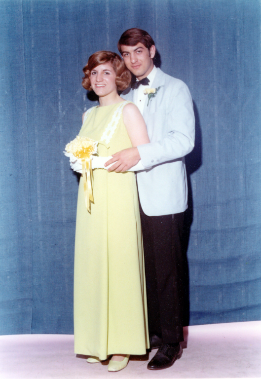 She was a Senior; I was a Junior in High School