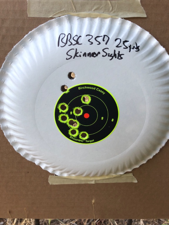 First range trip with the Skinner sights.