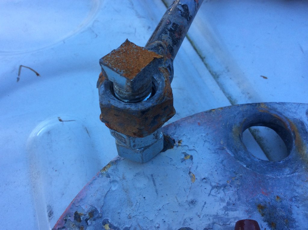 impact of 180gr 357 load on plate sheered head off.jpg