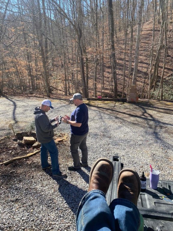 beginnings of a range at Dave's place.jpg