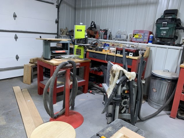 My band saw and planer