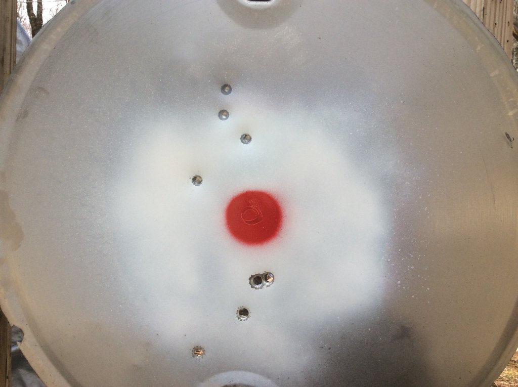 4 shots each from 30 yds Mi shots bottom and Hatsan 30 top.jpg