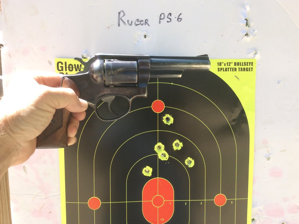 6 shots 158 gr RNFP with 5.6 power pistol   10 yds.jpg