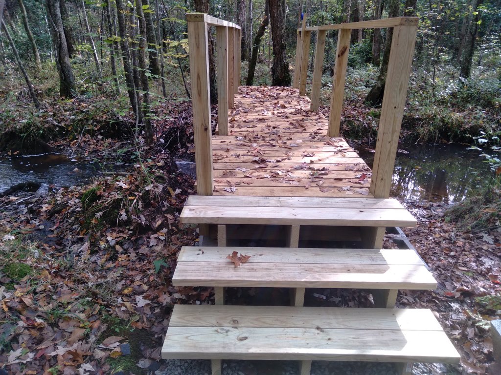 steps installed on the bridge today  10 30 21.jpg