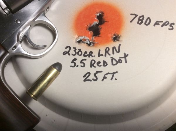 230 gr speer swaged lead with red dot powder 45 colt.jpg
