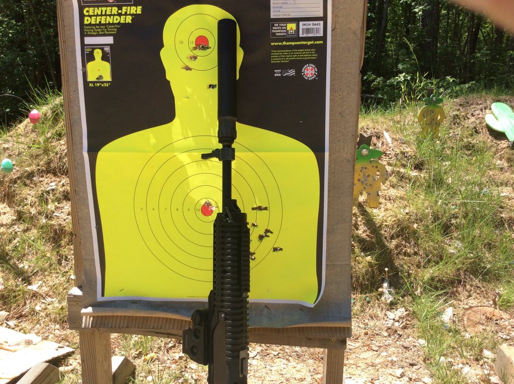 suppressor installed shots hit to right and low. Adjusted to hit in red..jpg