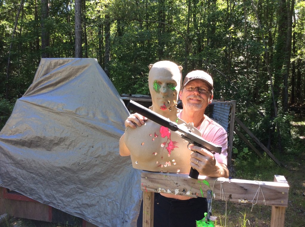 45 shot in the nose made a green mess in target eyes!.jpg