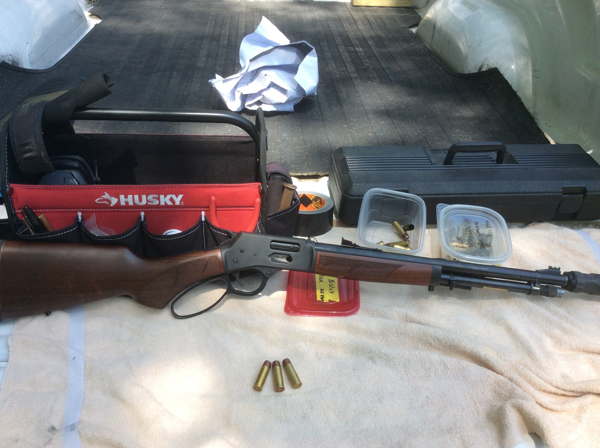 Henry Xmodel 45 Colt testing MB Slammer loads  5 10 23.jpg