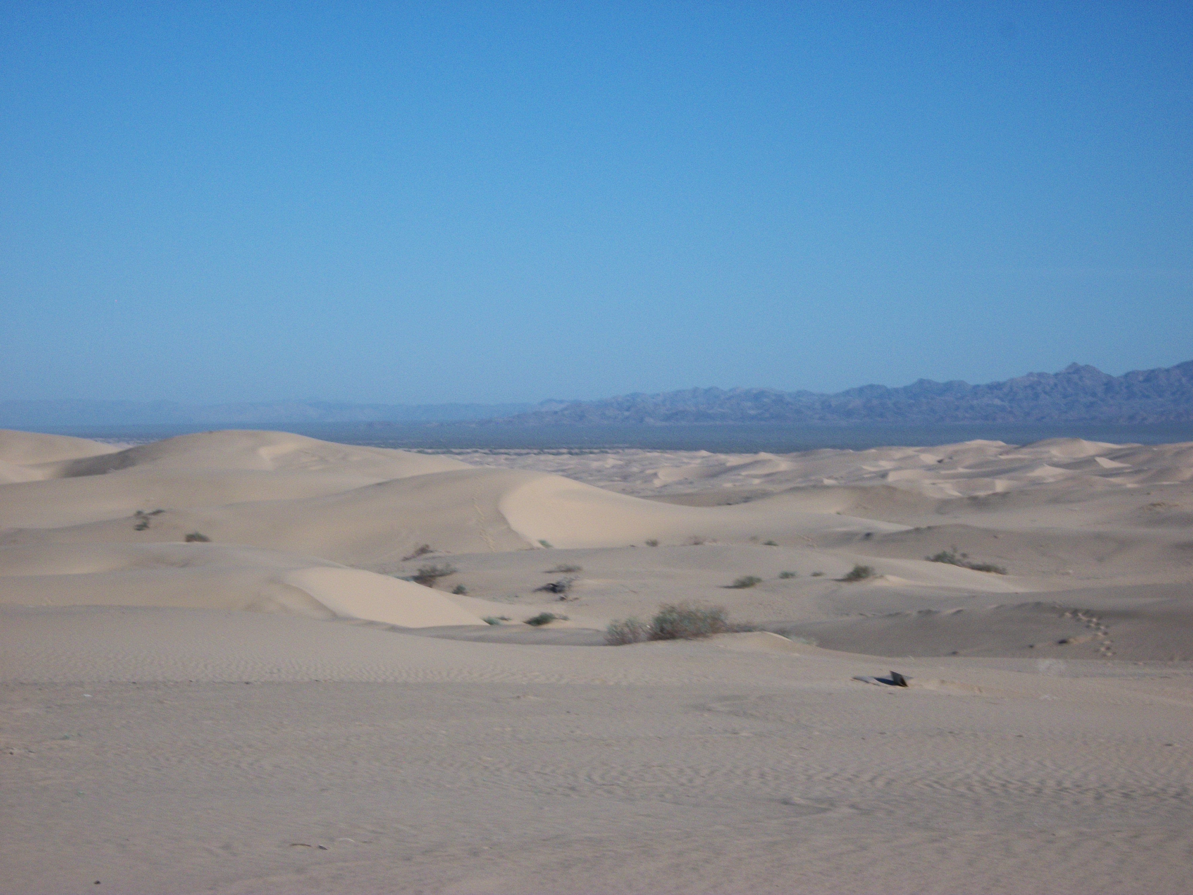 Yuha desert in California