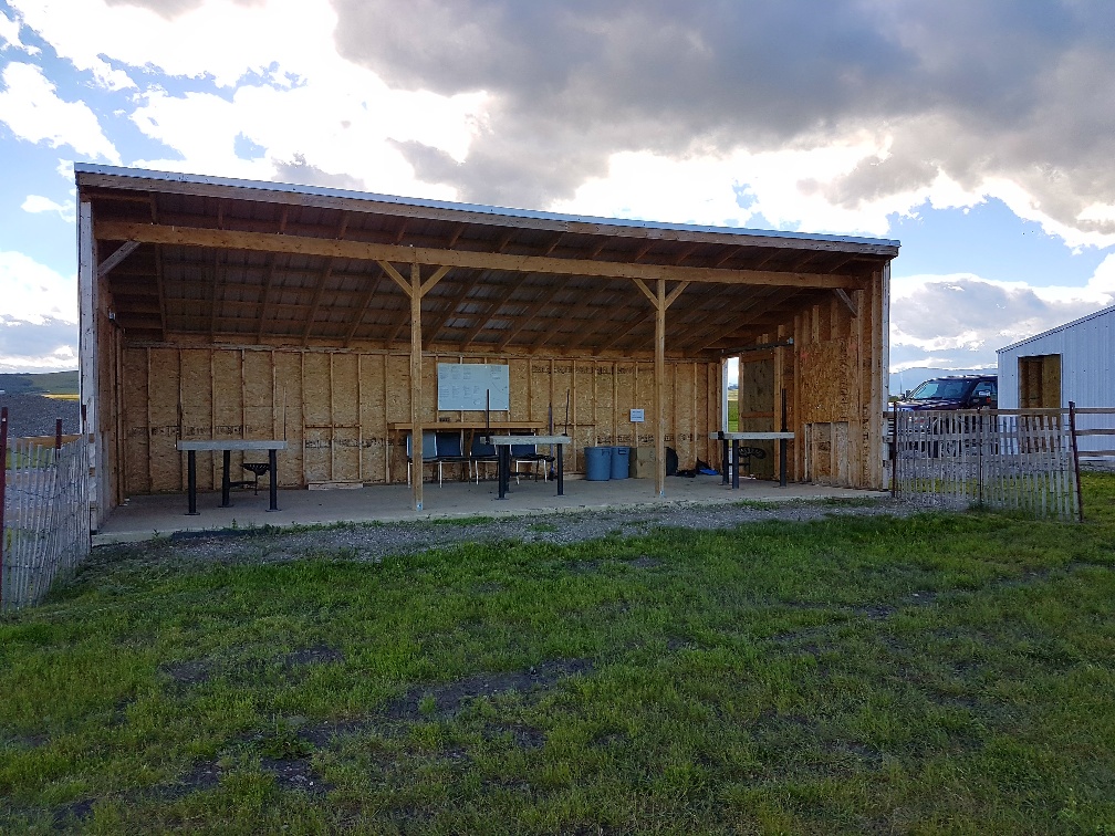 The 50/100 yd shooting shed