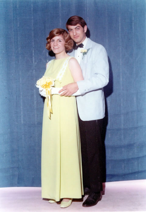Teenagers in Love... a love that would last fifty years.