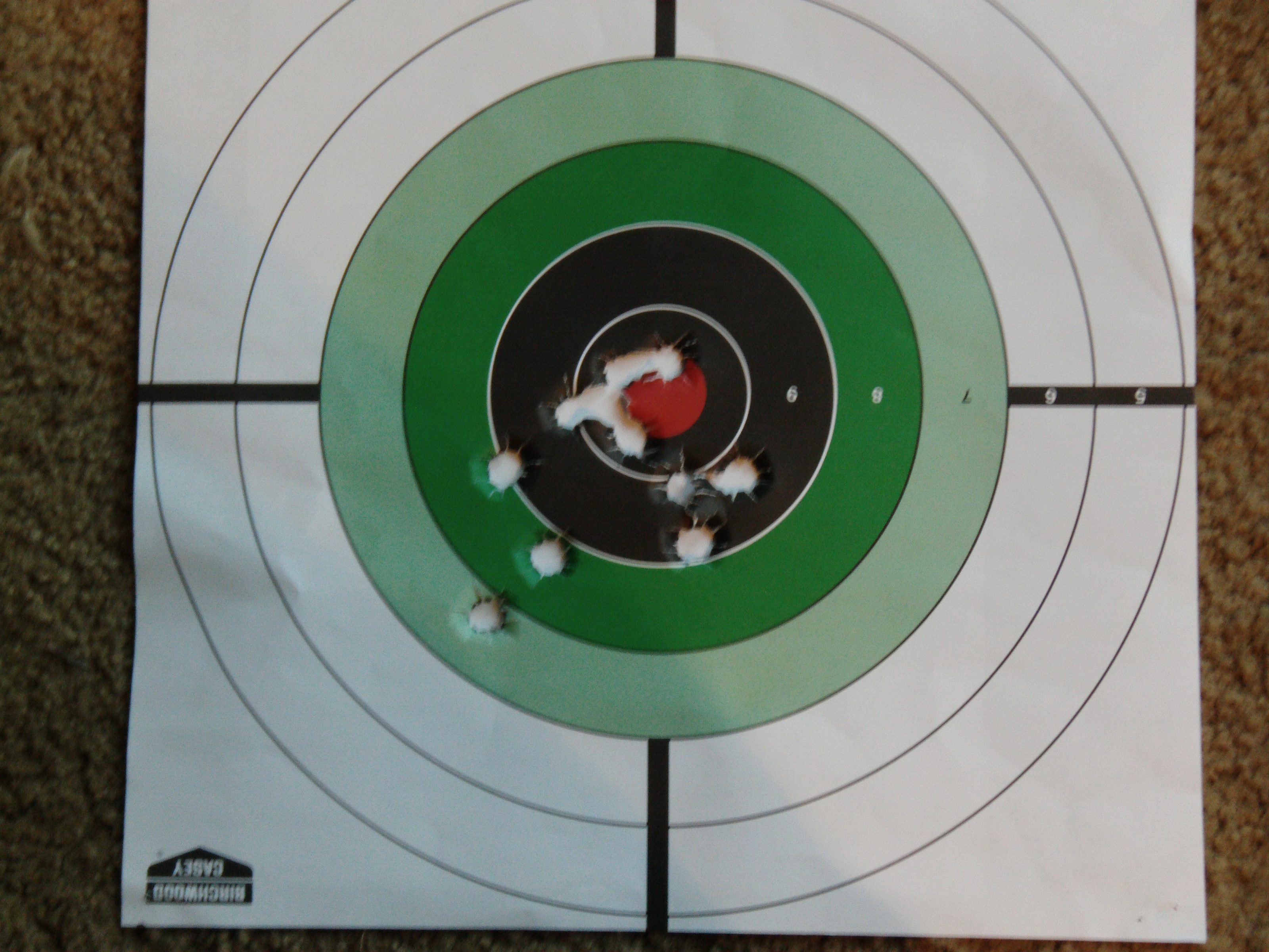 first 10 shoots after some sight work off the bench